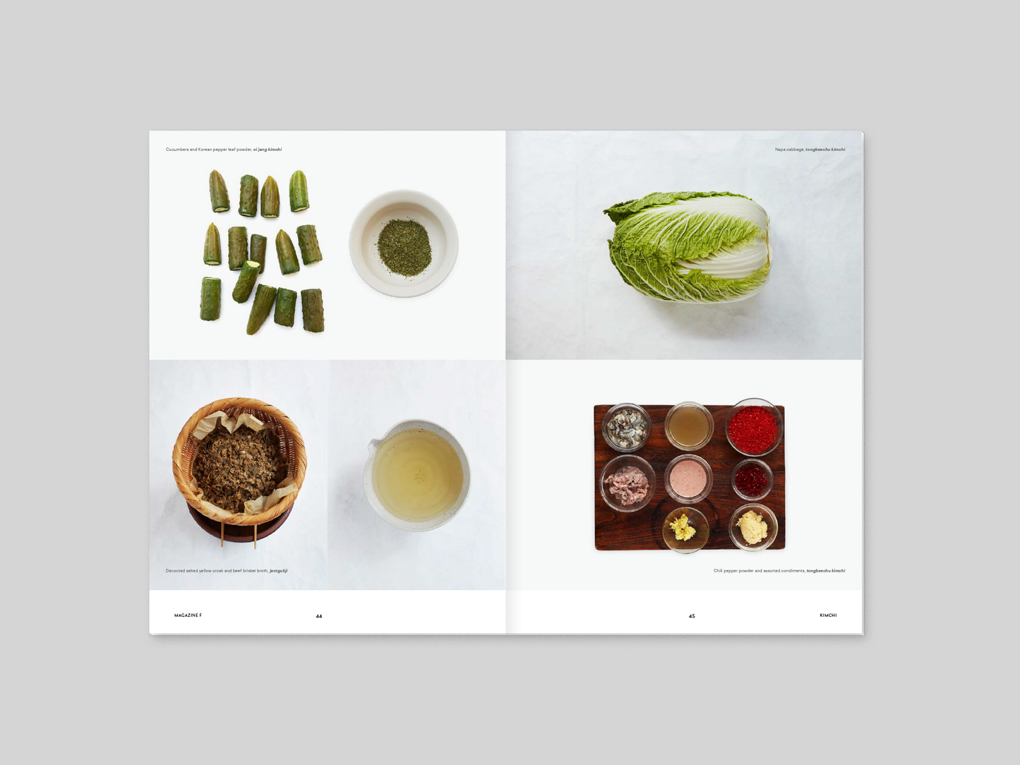 Magazine F ISSUE NO.12 KIMCHI